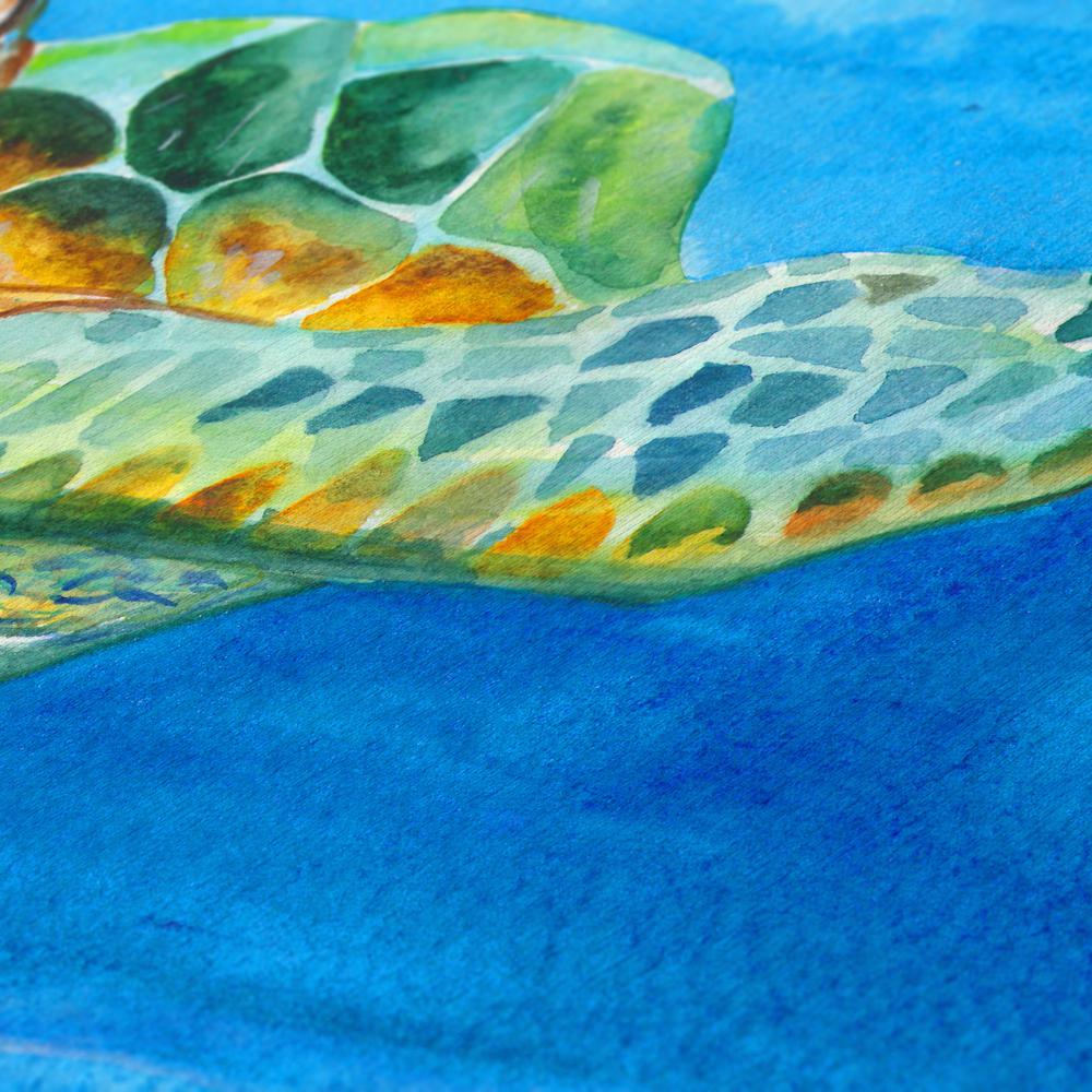 Indoor/Outdoor Harpswell AHP33 Blue Washable 1'8" x 2'6" Rug. Picture 7