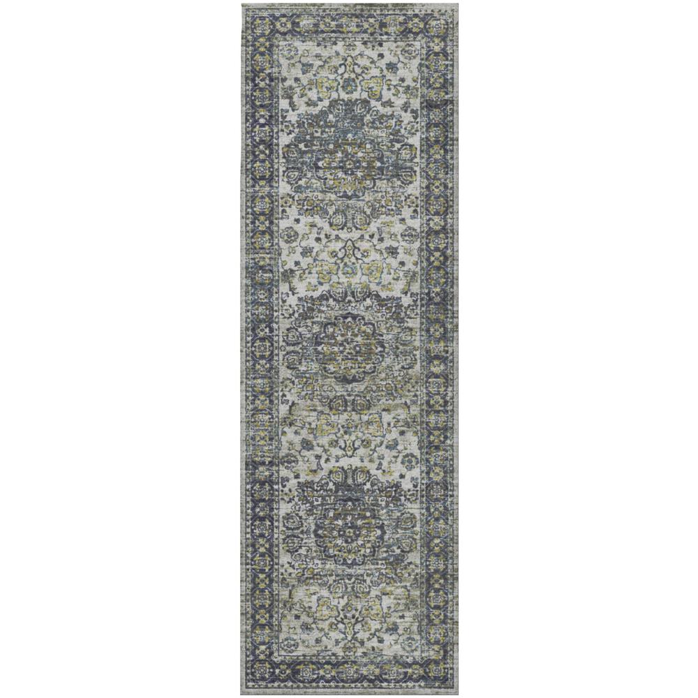 Tuscany TU1 Silver 2'6" x 12' Rug. Picture 1