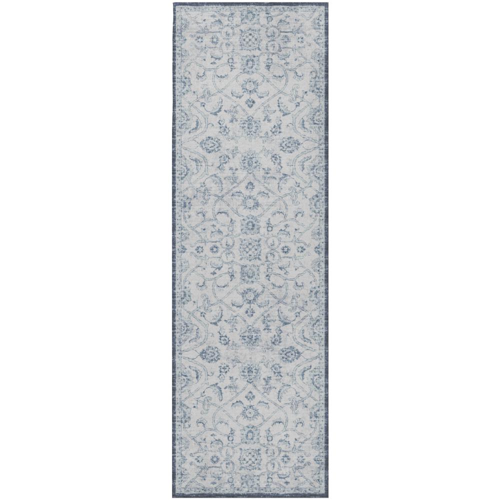 Tuscany TU8 Denim 2'6" x 12' Rug. Picture 1