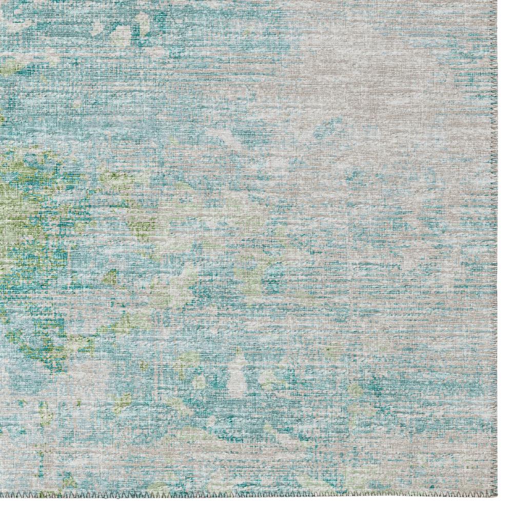 Indoor/Outdoor Accord AAC35 Green Washable 1'8" x 2'6" Rug. Picture 3