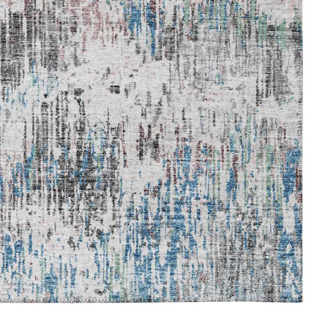 Indoor/Outdoor Accord AAC31 Multi Washable 1'8" x 2'6" Rug. Picture 4