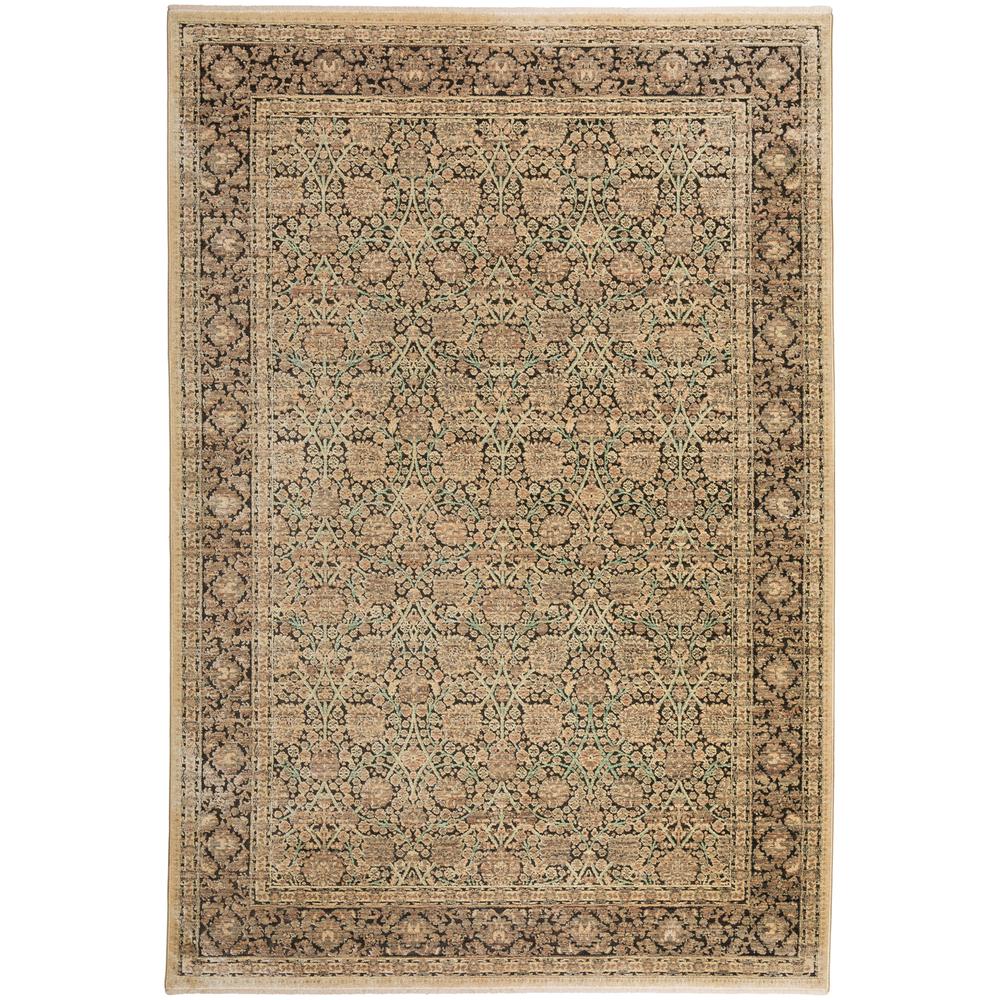 Vizcia VZ1 Honey 1'8" x 2'6" Rug. Picture 1