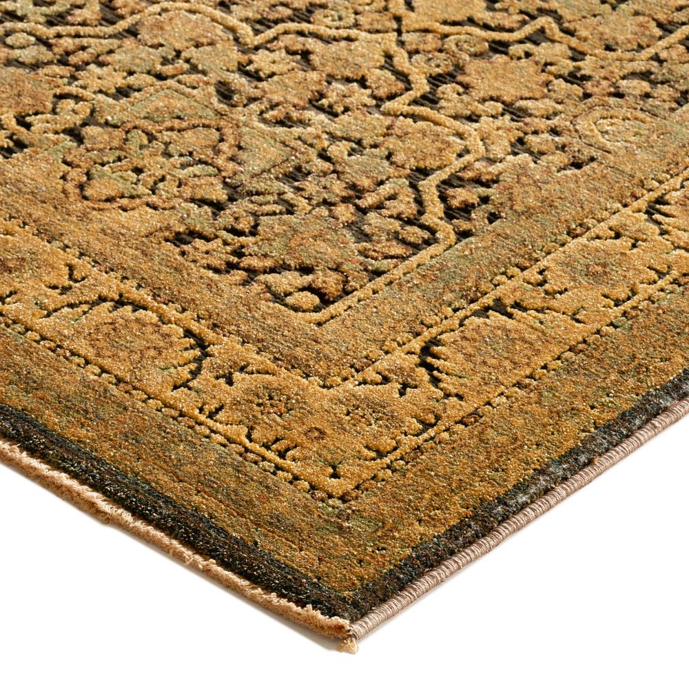 Vizcia VZ2 Gold 1'8" x 2'6" Rug. Picture 2
