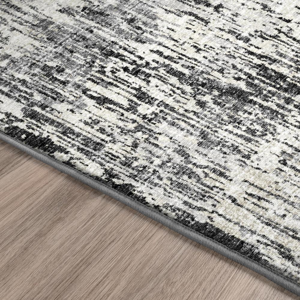 Camberly CM1 Graphite 2'3" x 7'6" Runner Rug. Picture 3