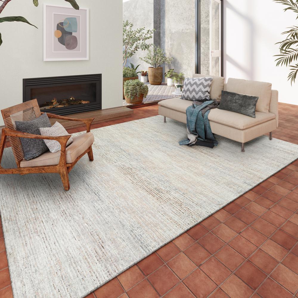 Ciara CR1 Linen 3' x 5' Rug. Picture 2