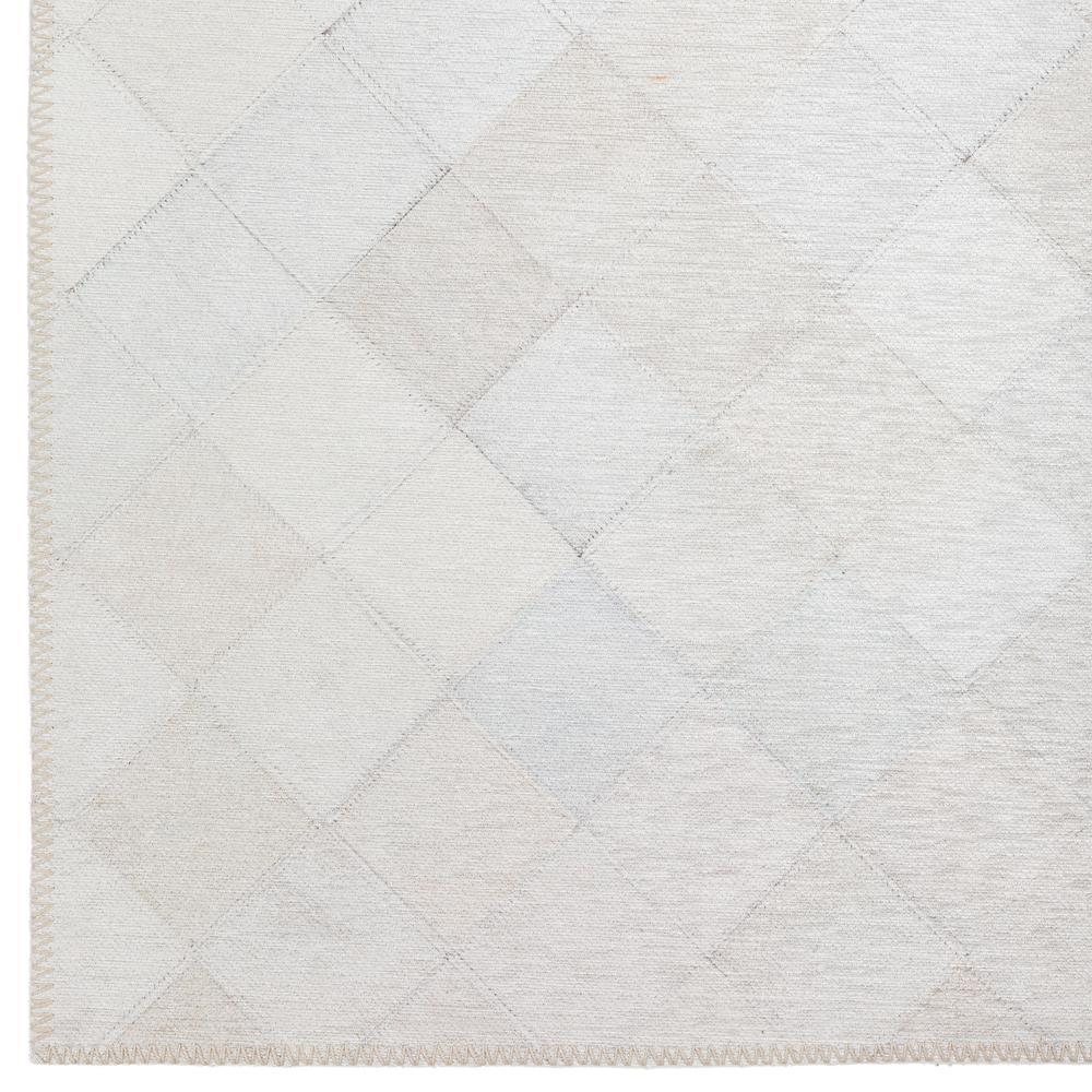 Laredo Ivory Animal Patchwork 2'3" x 7'6" Runner Rug Ivory ALR32. Picture 2