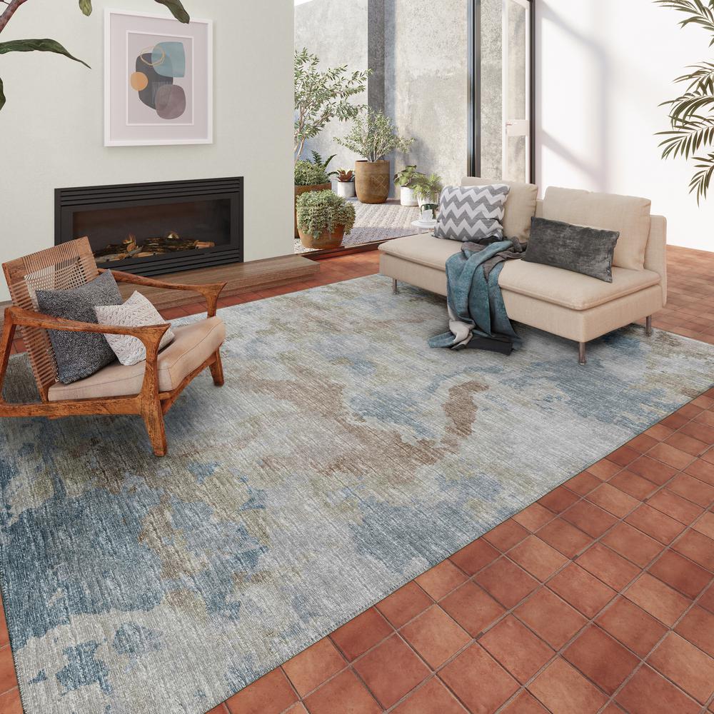 Indoor/Outdoor Accord AAC32 Moody Washable 3' x 5' Rug. Picture 2