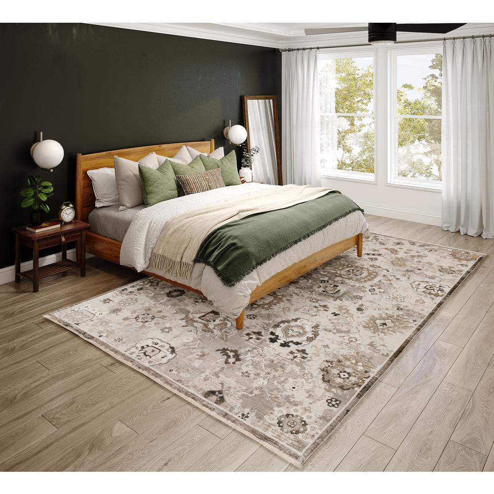 Antalya AY5 Silver 5'3" x 7'8" Rug. Picture 2
