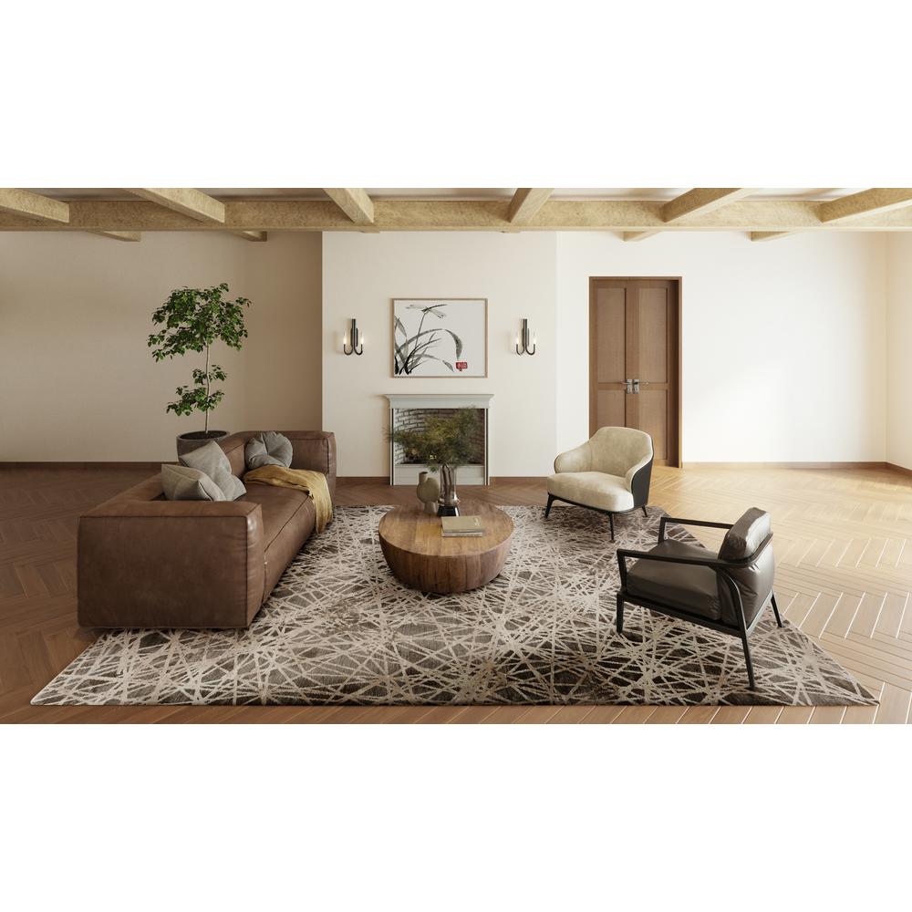 Denizi DZ4 Taupe 5'3" x 7'8" Rug. Picture 2