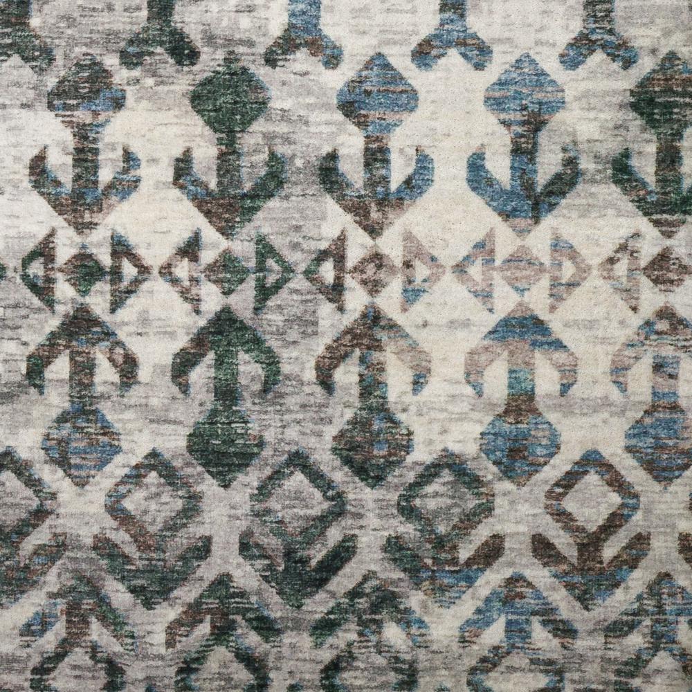 Brisbane BR8 Silver 2'3" x 7'6" Runner Rug. Picture 3