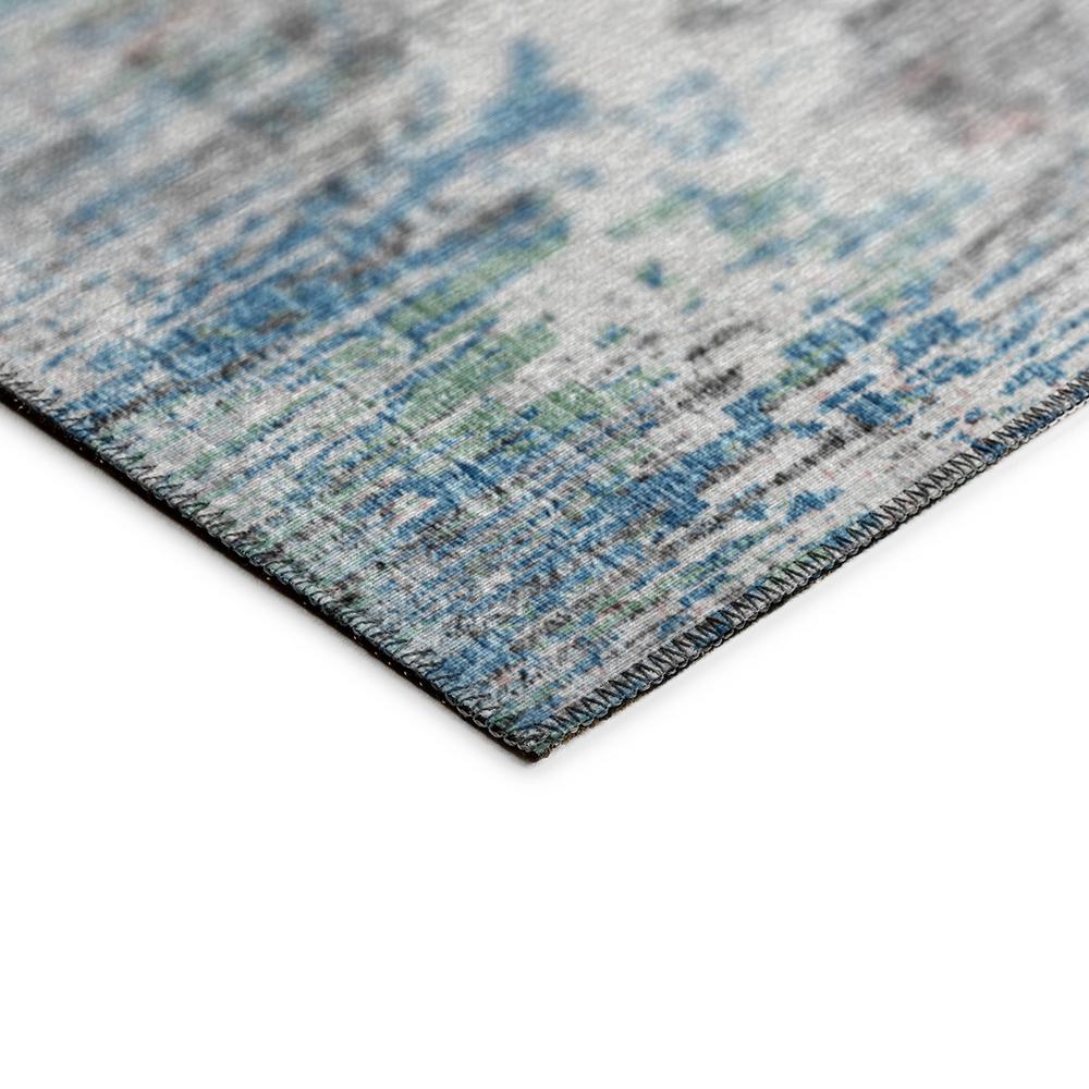 Indoor/Outdoor Accord AAC31 Multi Washable 1'8" x 2'6" Rug. Picture 5