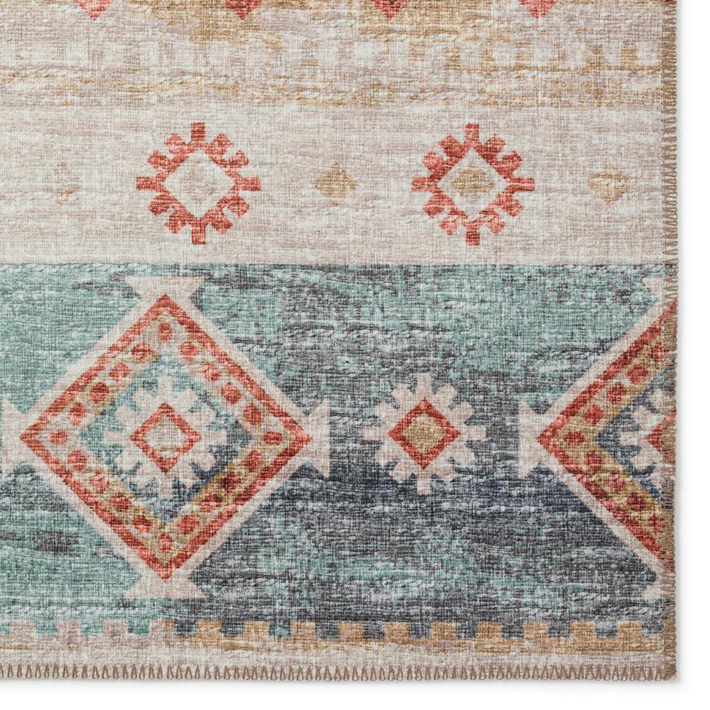 Yuma Desert Transitional Southwest 2'3" x 7'6" Runner Rug Desert AYU42. Picture 2