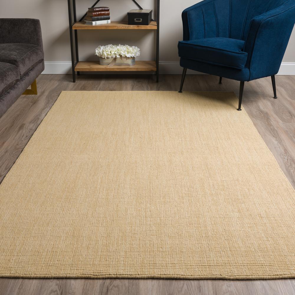 Monaco Sisal MC100 Honey 3'6" x 5'6" Rug. Picture 2