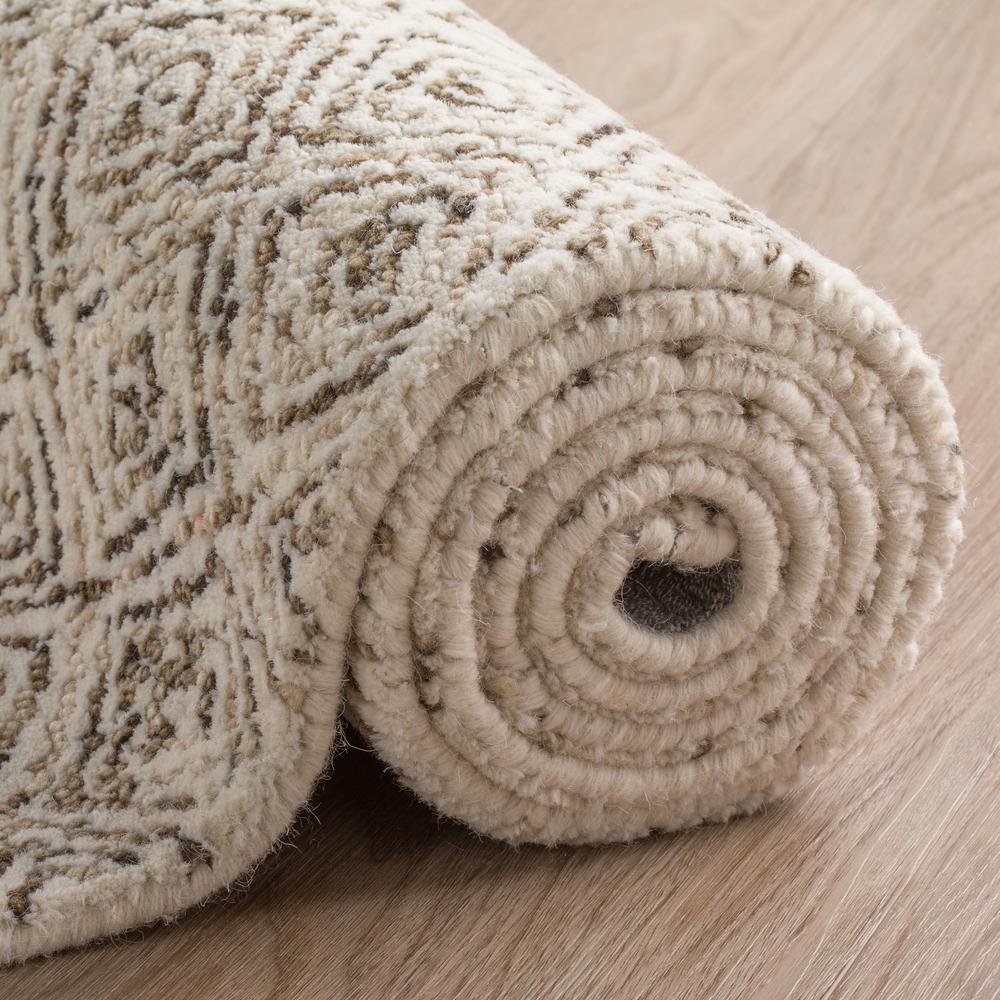 Zoe ZZ1 Chocolate 8' x 10' Rug. Picture 10