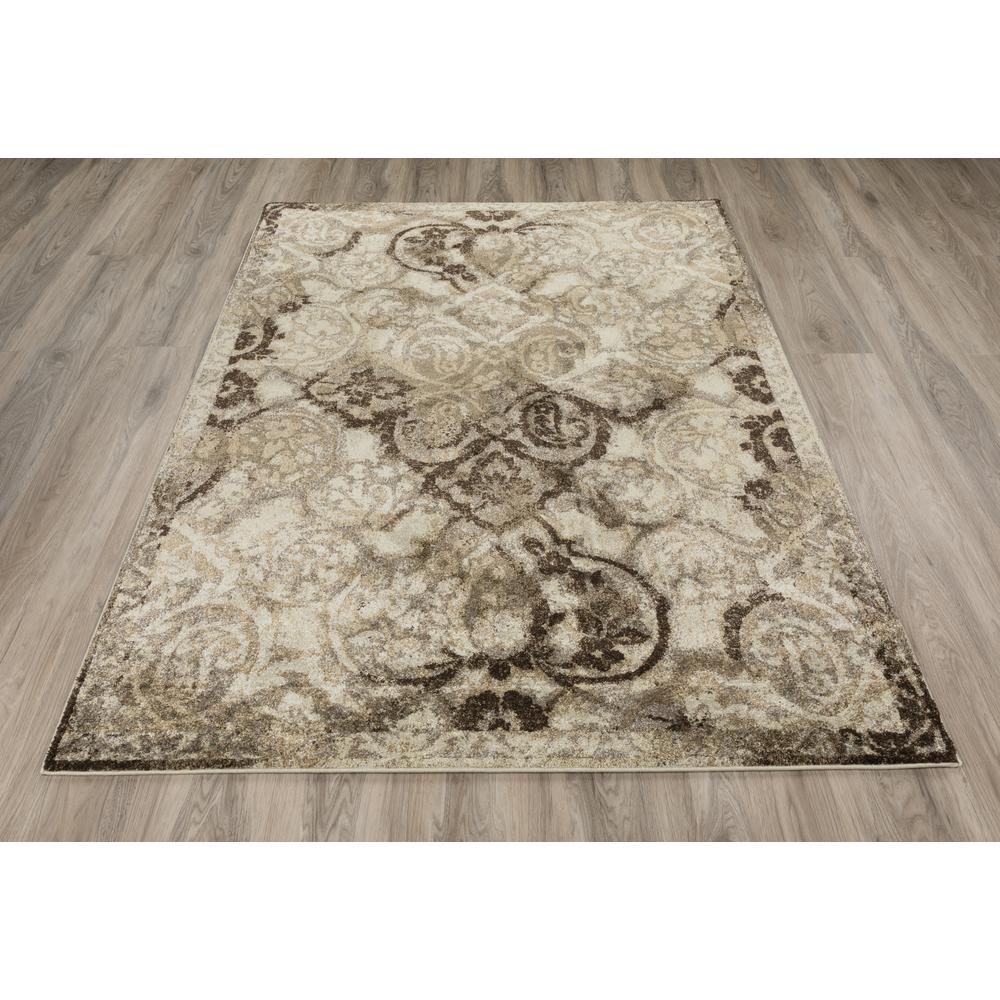 Antigua AN10 Mocha 7'10" x 10'7" Rug. Picture 12