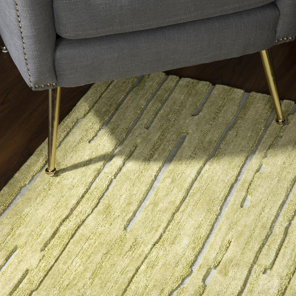 Vibes VB1 Green 8' x 10' Rug. Picture 9