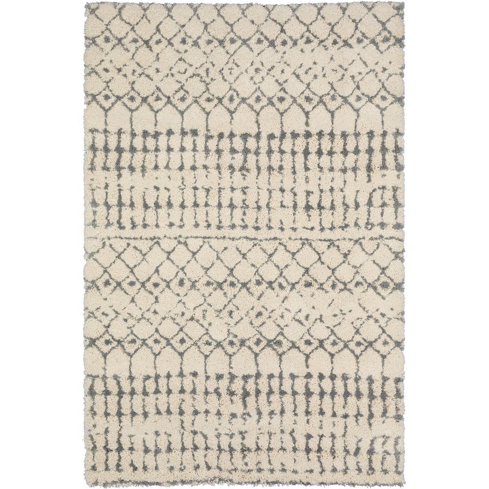 Marquee MQ2 Ivory/Metal 8' x 10' Rug. Picture 1