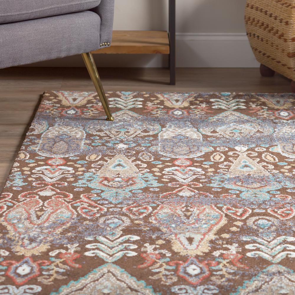 Geneva GV315 Chocolate 7'10" x 10'7" Rug. Picture 5