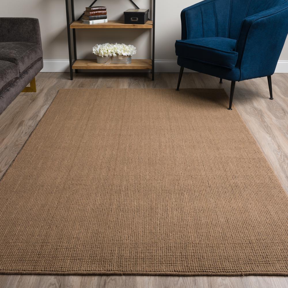 Monaco Sisal MC300 Fudge 8' x 10' Rug. Picture 2