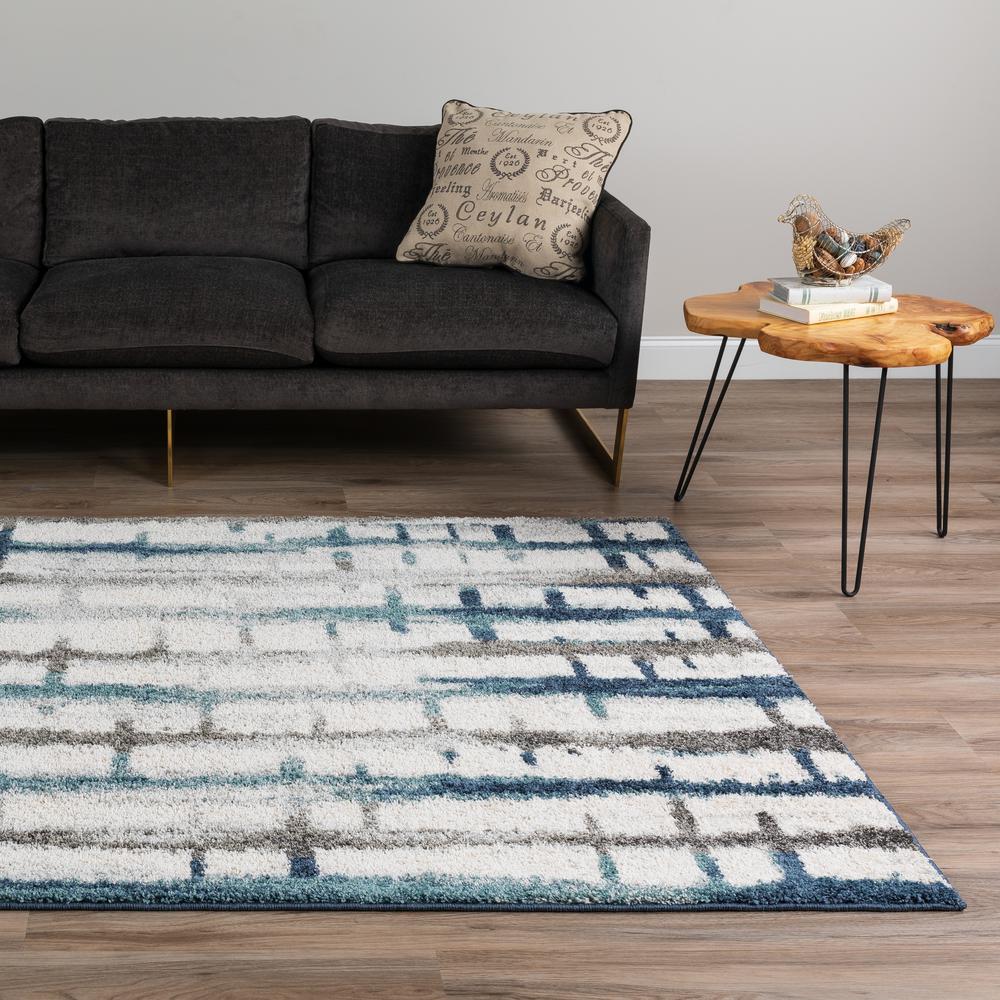 Rocco RC2 Multi 8' x 10' Rug. Picture 2