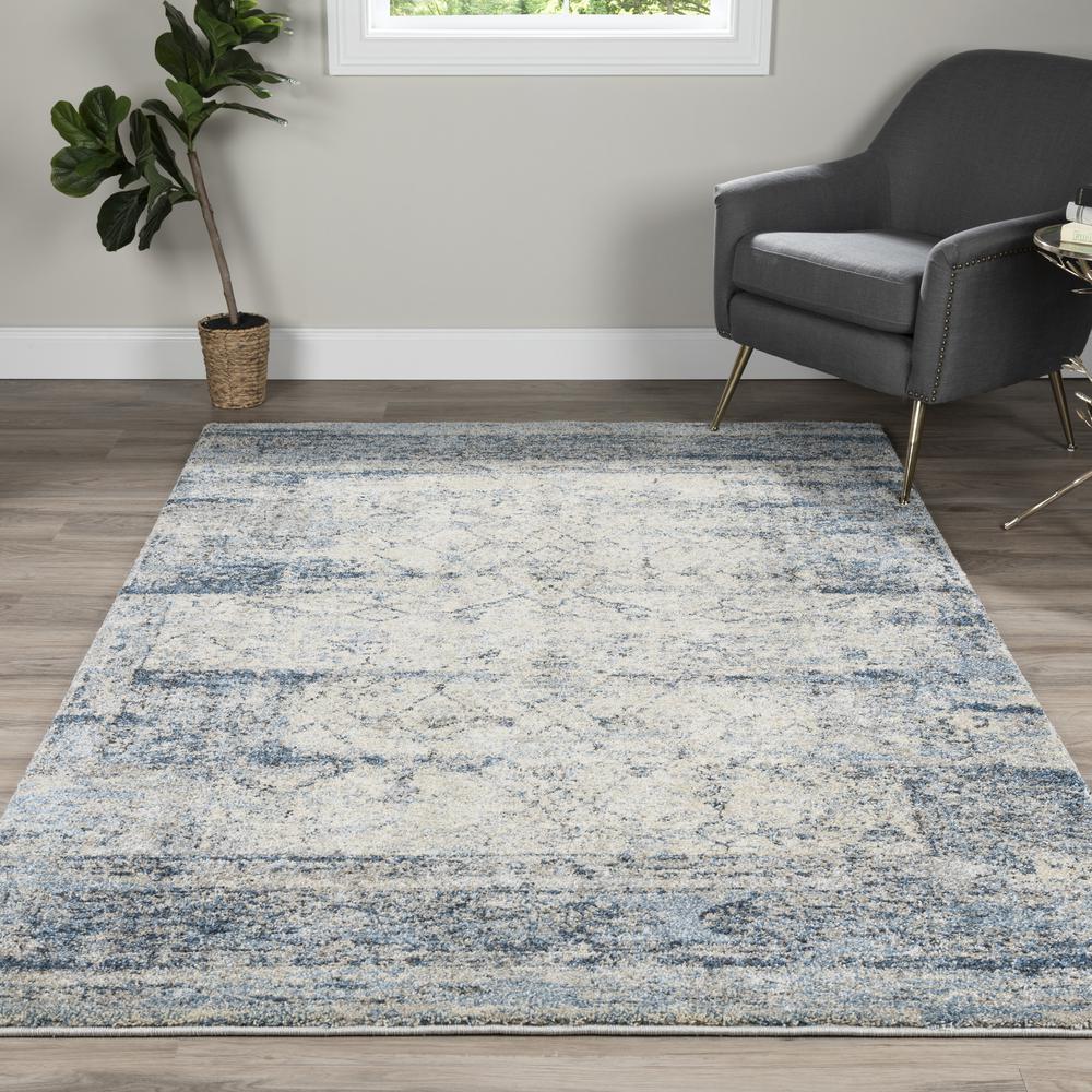 Fresca FC5 Silver 7'10" x 10'7" Rug. Picture 2