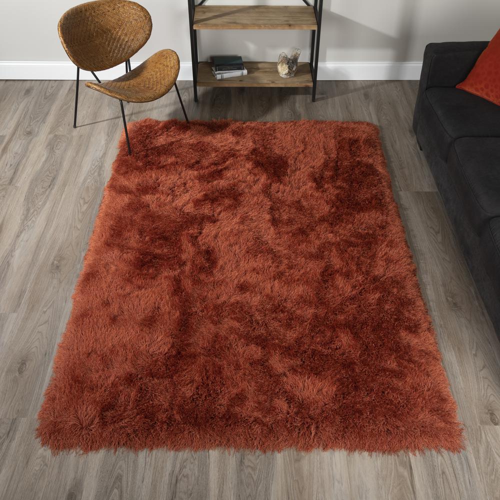 Impact IA100 Paprika 8' x 10' Rug. Picture 2