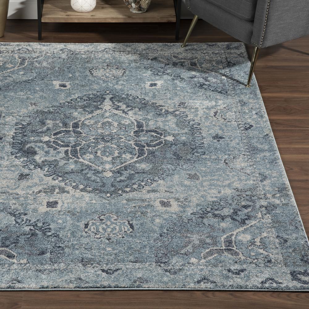 Antigua AN7 Sky 7'10" x 10'7" Rug. Picture 2