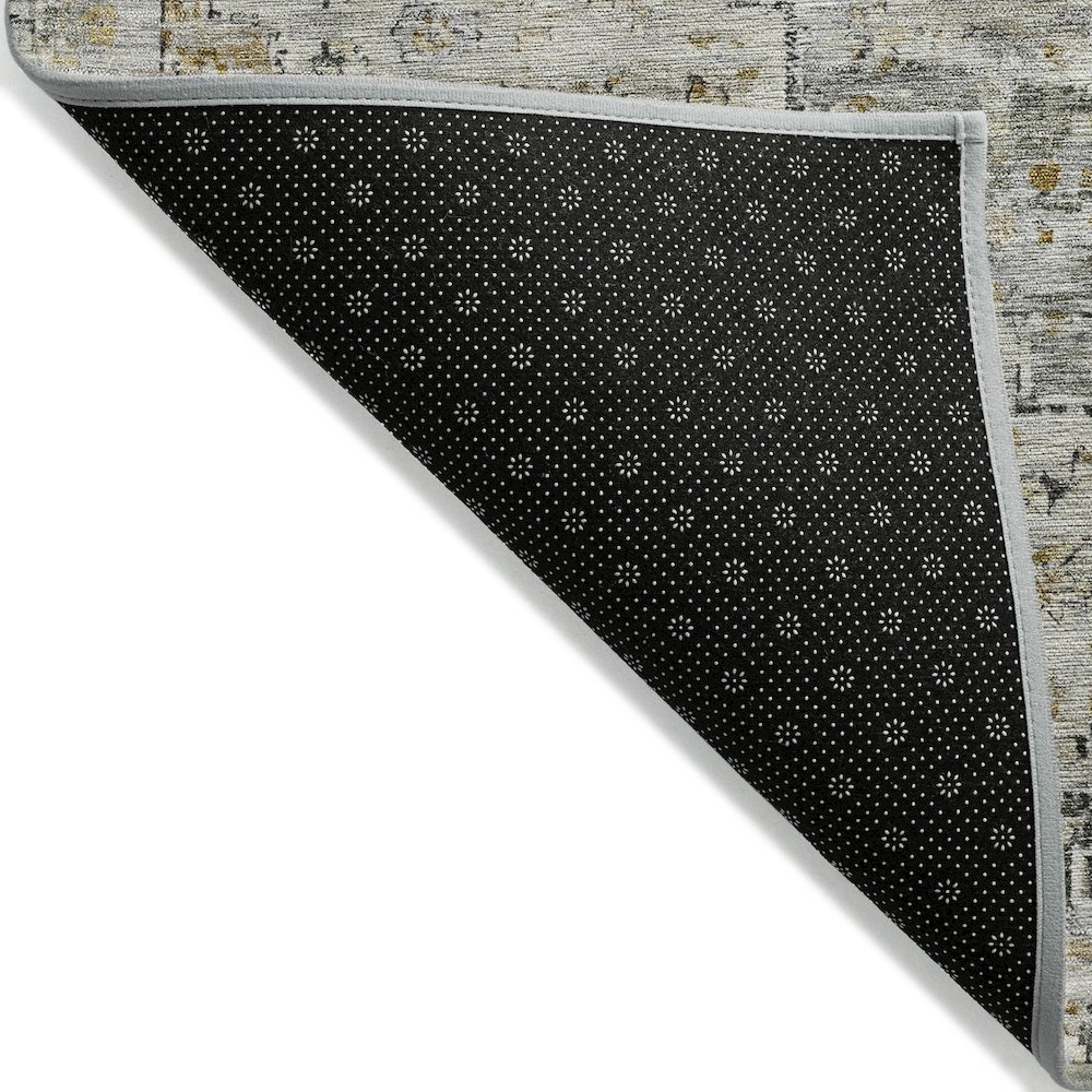 Machine Washable Indoor/Outdoor Chantille Taupe 2'6" x 3'10" Rug. Picture 2