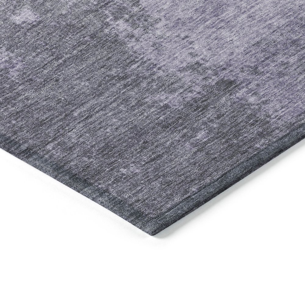 Machine Washable Indoor/Outdoor Chantille Purple 2'6" x 3'10" Rug. Picture 3