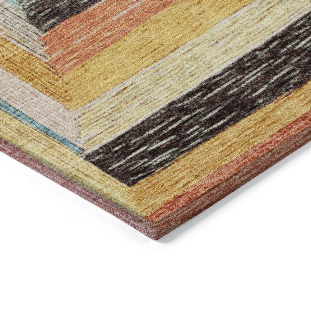Machine Washable Indoor/Outdoor Chantille Honey 2'6" x 3'10" Rug. Picture 3