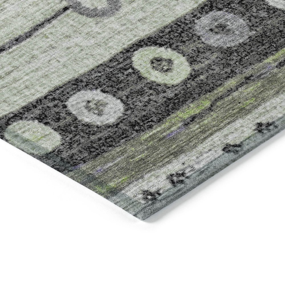 Machine Washable Indoor/Outdoor Chantille Aloe 2'6" x 3'10" Rug. Picture 3
