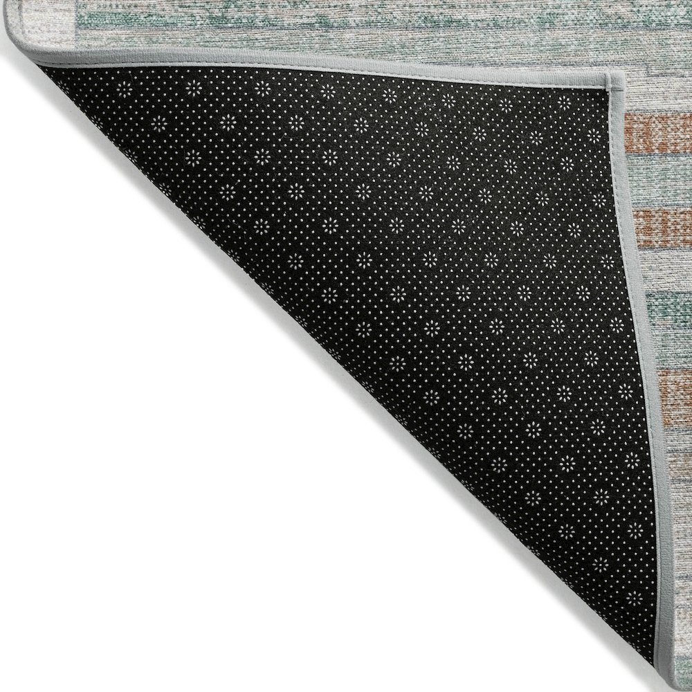 Machine Washable Indoor/Outdoor Chantille Linen 2'6" x 3'10" Rug. Picture 2