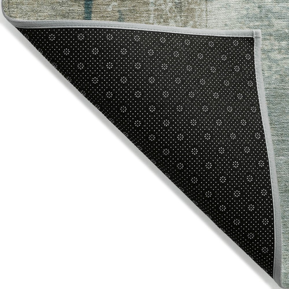 Machine Washable Indoor/Outdoor Chantille Seafoam 2'6" x 3'10" Rug. Picture 2