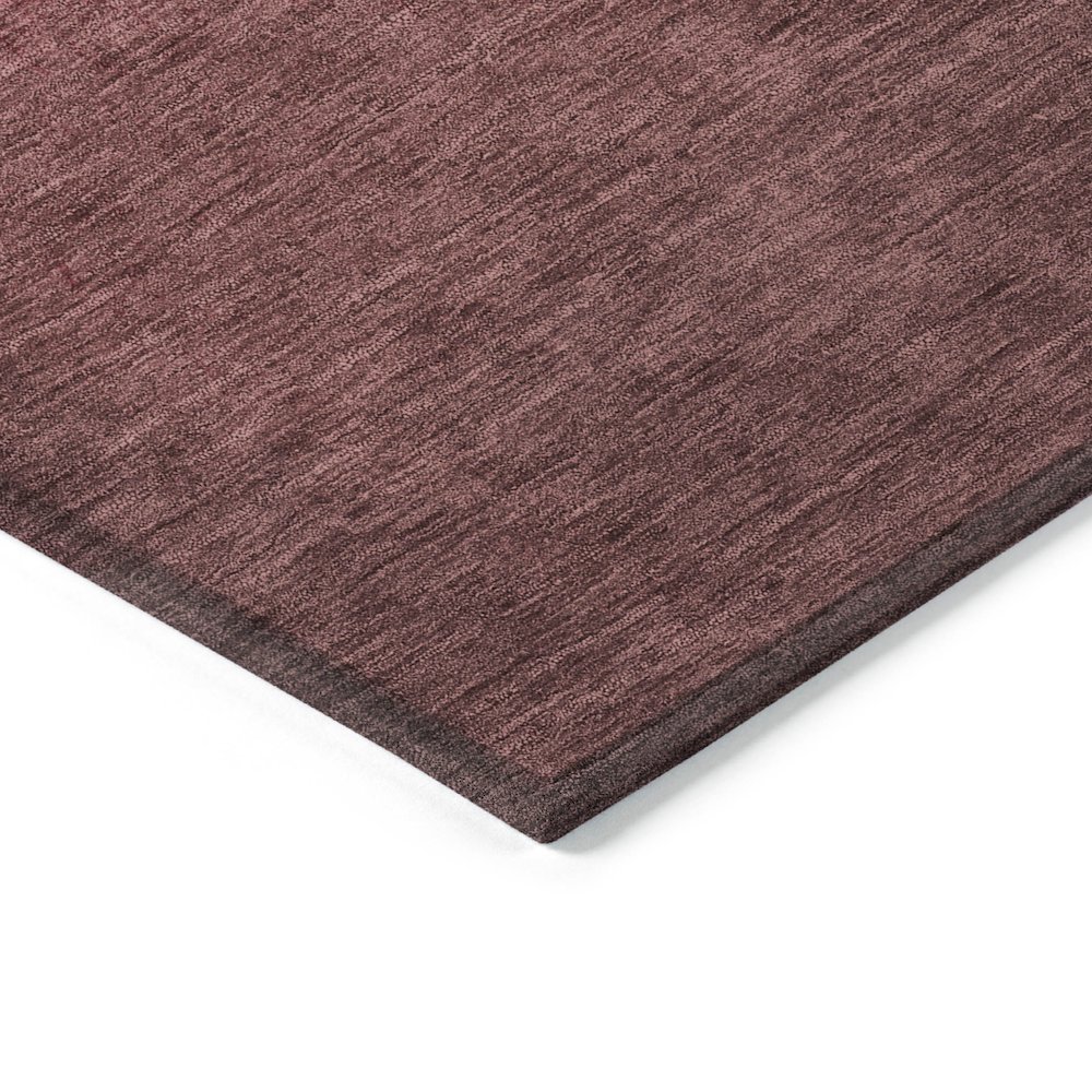 Machine Washable Indoor/Outdoor Chantille Red 2'6" x 3'10" Rug. Picture 3