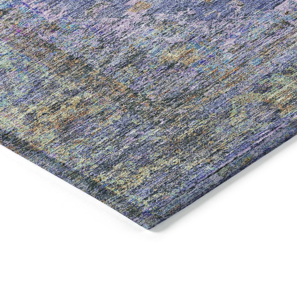 Machine Washable Indoor/Outdoor Chantille ACN2021 Purple 2'6" x 3'10" Rug. Picture 3