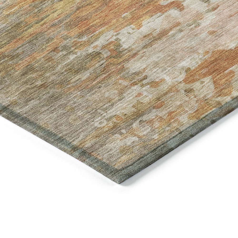 Machine Washable Indoor/Outdoor Chantille ACN2034 Khaki 2'6" x 3'10" Rug. Picture 3