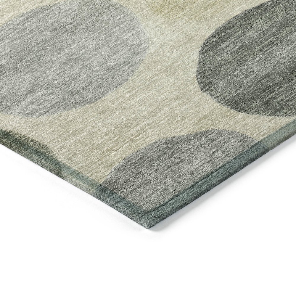 Machine Washable Indoor/Outdoor Chantille ACN2062 Taupe 2'6" x 3'10" Rug. Picture 3