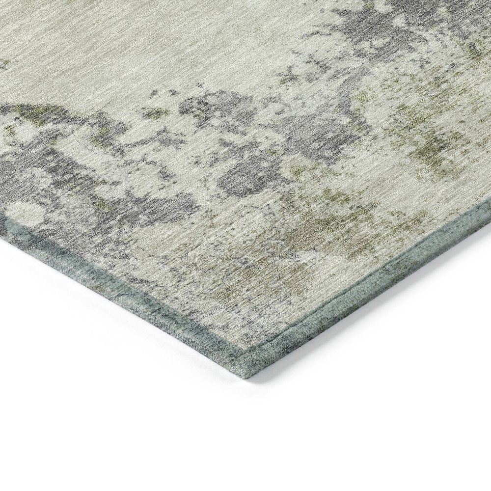 Machine Washable Indoor/Outdoor Chantille ACN2070 Linen 2'6" x 3'10" Rug. Picture 3