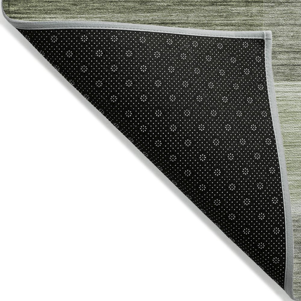 Machine Washable Indoor/Outdoor Chantille ACN2082 Green 2'6" x 3'10" Rug. Picture 2
