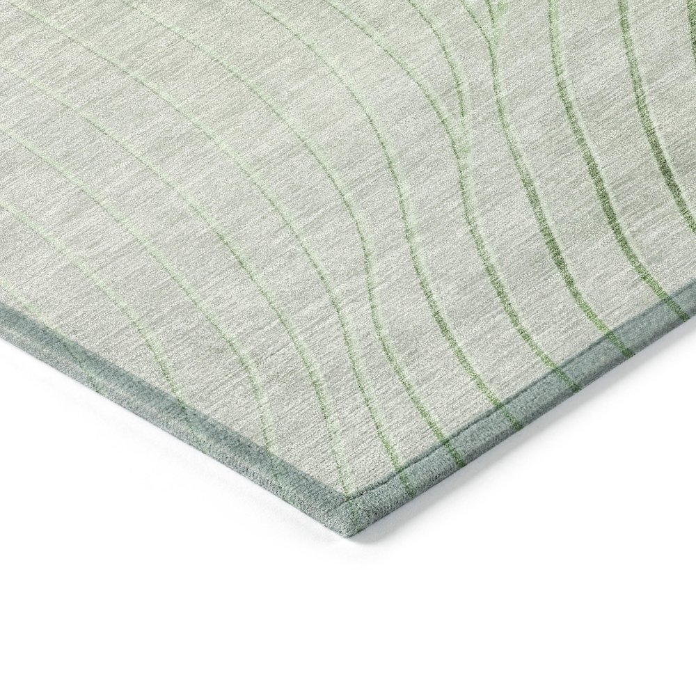 Machine Washable Indoor/Outdoor Chantille ACN2107 Aloe 2'6" x 3'10" Rug. Picture 3