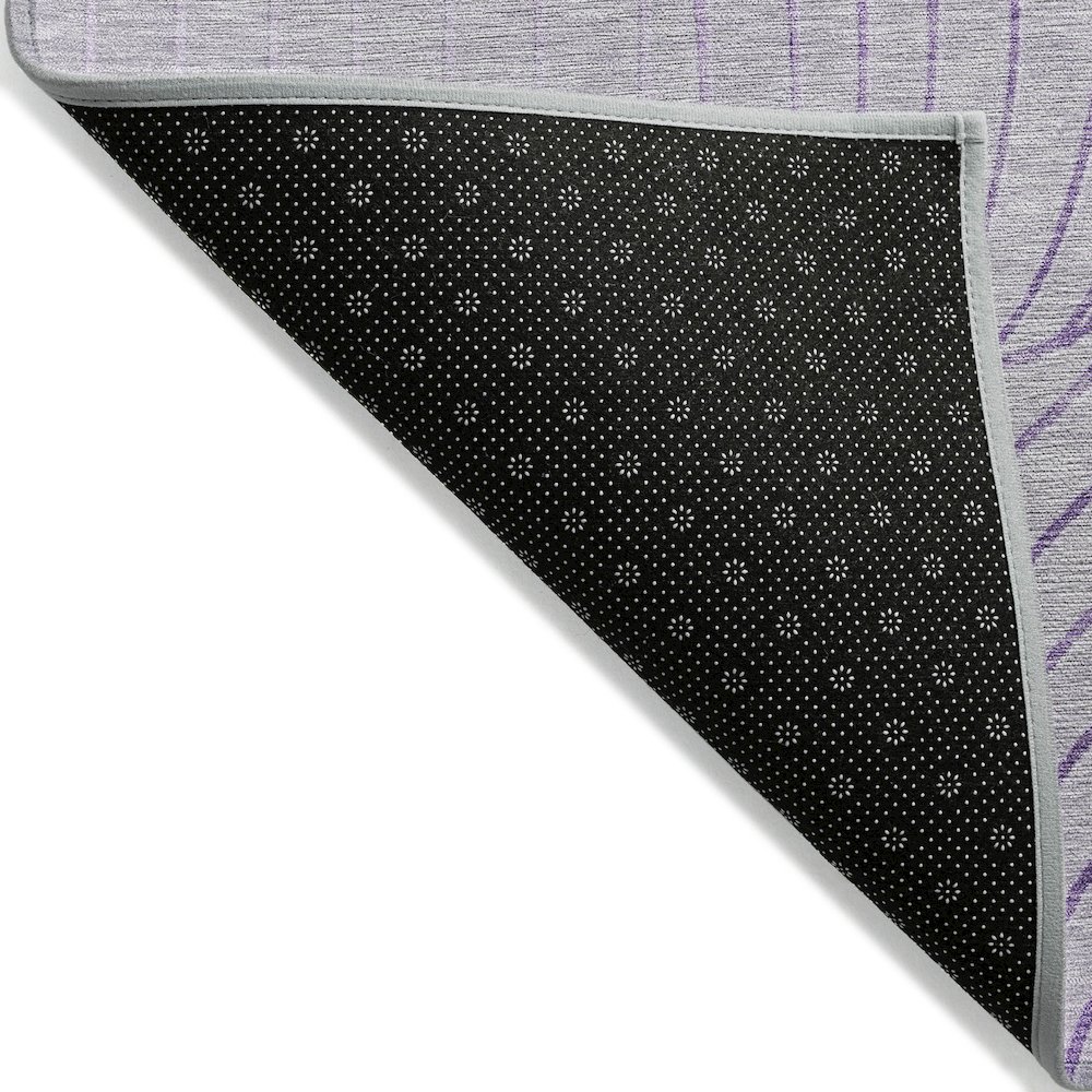 Machine Washable Indoor/Outdoor Chantille ACN2107 Lavender 2'6" x 3'10" Rug. Picture 2