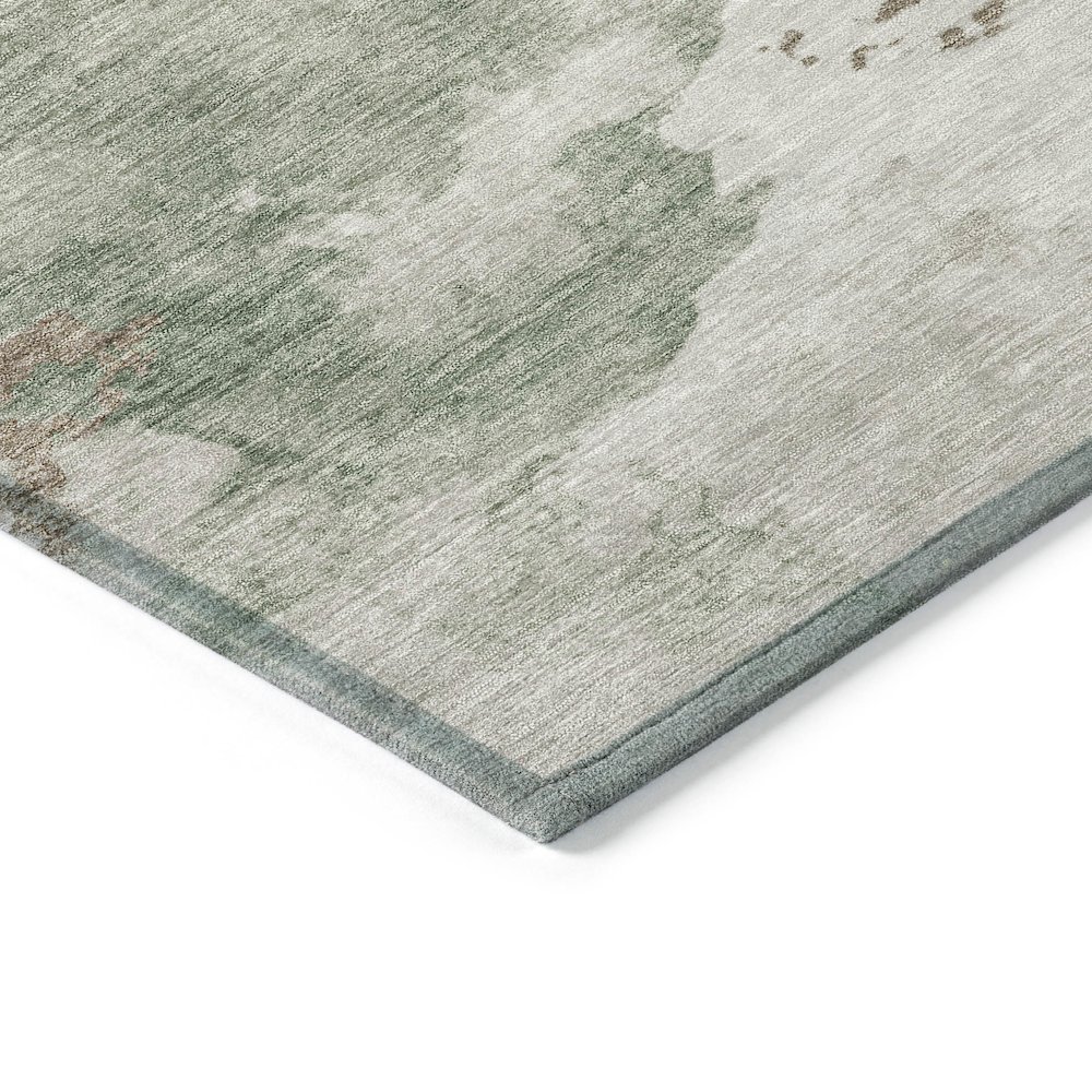Machine Washable Indoor/Outdoor Chantille ACN2108 Aloe 2'6" x 3'10" Rug. Picture 3