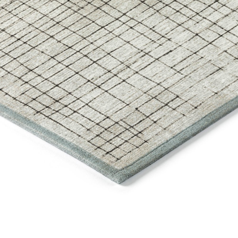 Machine Washable Indoor/Outdoor Chantille ACN2112 Ivory 2'6" x 3'10" Rug. Picture 3