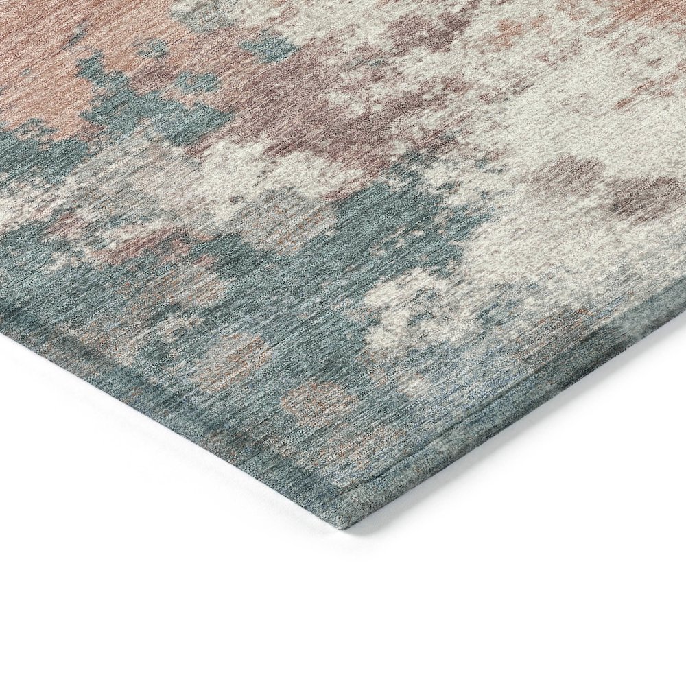 Machine Washable Indoor/Outdoor Chantille ACN2114 Coral 2'6" x 3'10" Rug. Picture 3