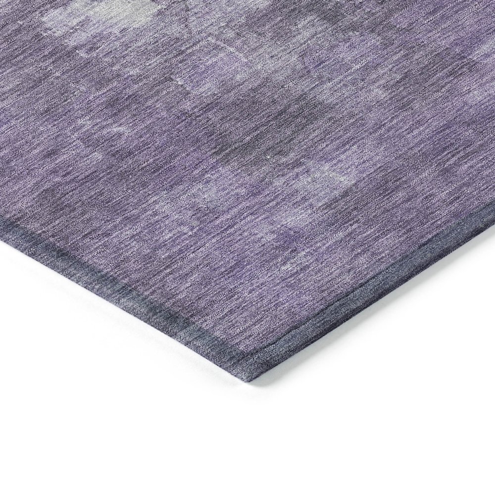 Machine Washable Indoor/Outdoor Chantille ACN2119 Purple 2'6" x 3'10" Rug. Picture 3
