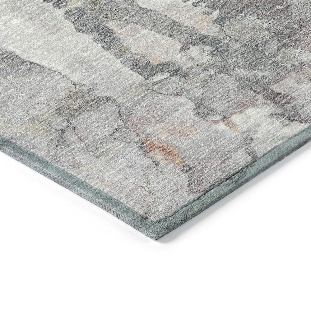 Machine Washable Indoor/Outdoor Chantille ACN2120 Copper 2'6" x 3'10" Rug. Picture 3