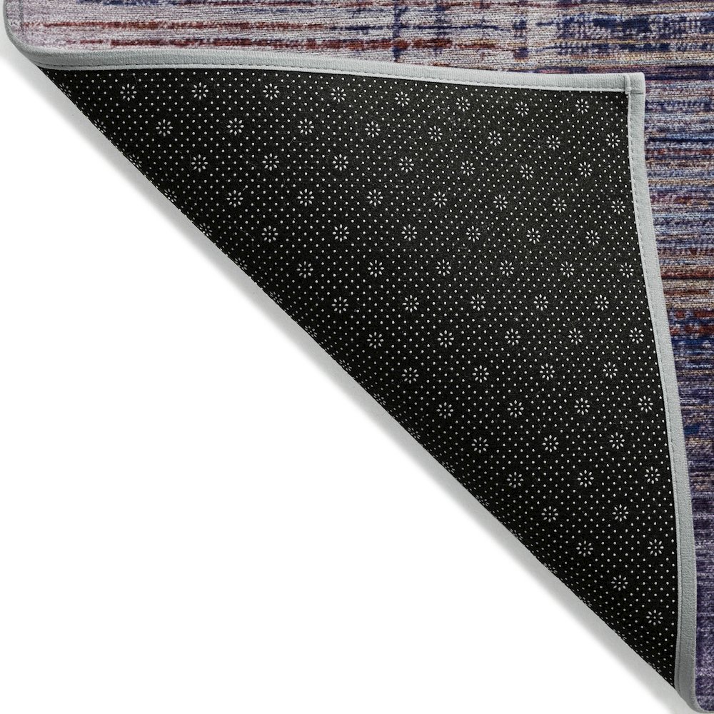 Machine Washable Indoor/Outdoor Chantille ACN2149 Plum 2'6" x 3'10" Rug. Picture 2
