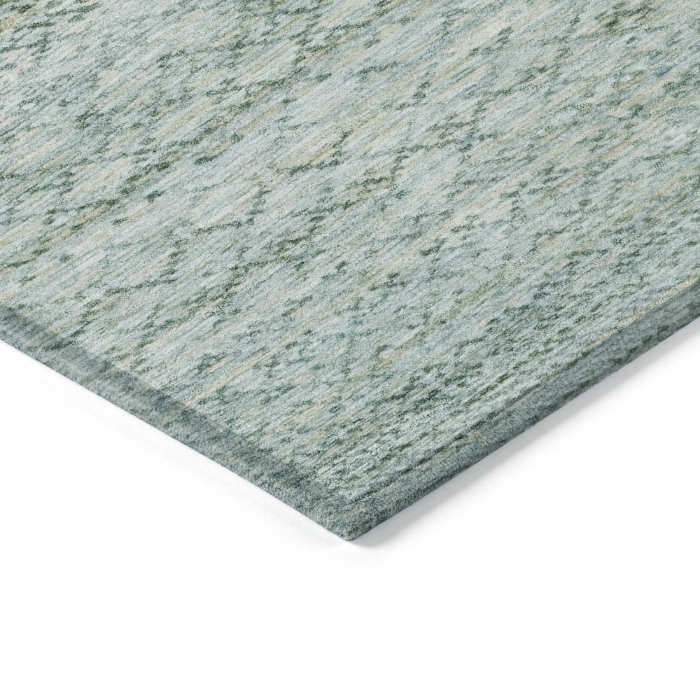 Machine Washable Indoor/Outdoor Chantille ACN2150 Aqua 2'6" x 3'10" Rug. Picture 3