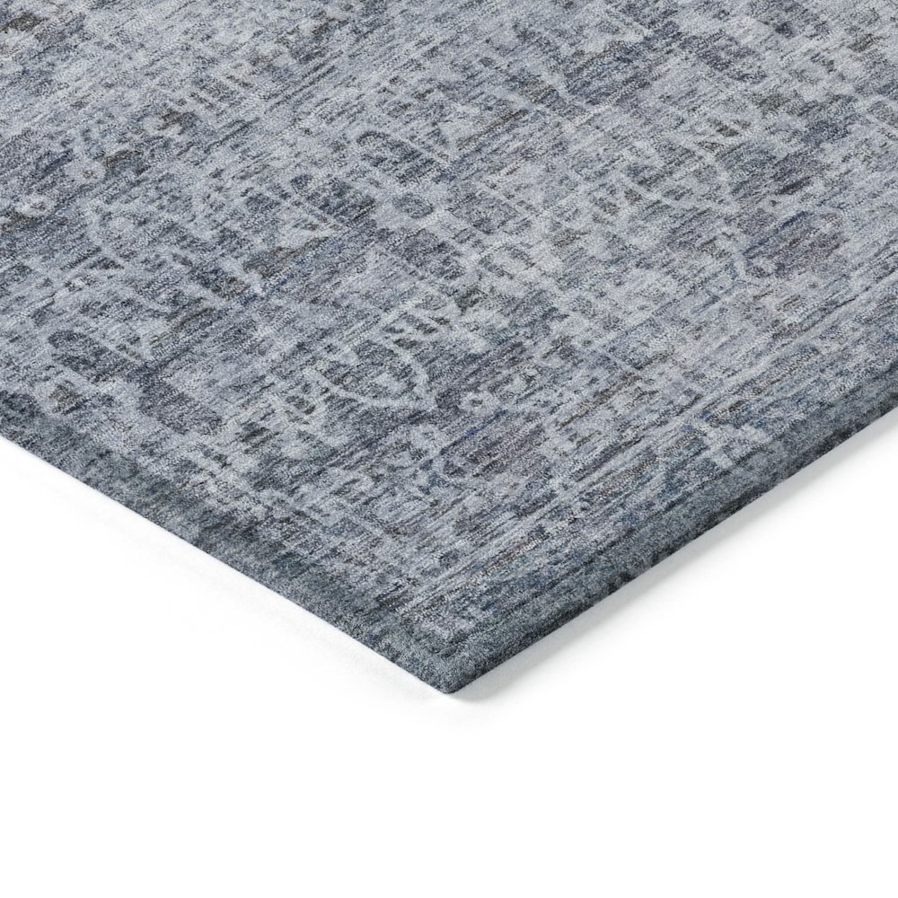 Machine Washable Indoor/Outdoor Chantille ACN2152 Blue 2'6" x 3'10" Rug. Picture 3