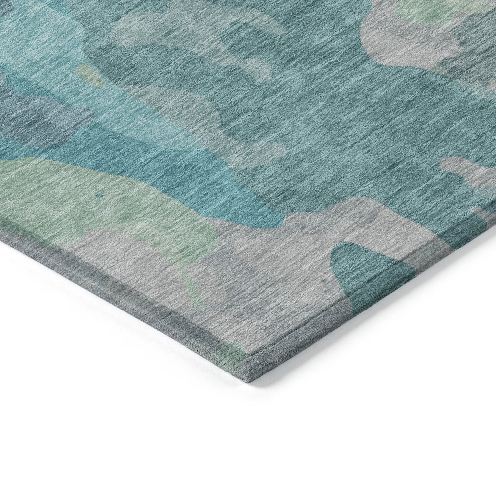 Machine Washable Indoor/Outdoor Chantille ACN2161 Taupe 2'6" x 3'10" Rug. Picture 3